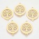 Connecteur Pendentif breloque Arbre De Vie N°02 en acier inoxydable