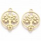 Connecteur Pendentif breloque Arbre De Vie N°04 en acier inoxydable