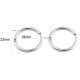 Support Boucle d'oreille Créole Huggie Acier Inoxydable