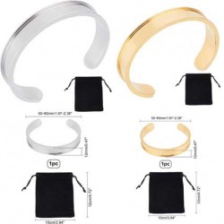 Bracelet Manchette Jonc 10 mm en Acier Inoxydable N°08