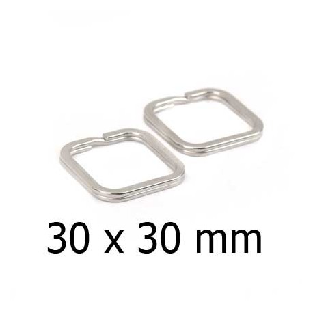 Anneau porte clés Acier Inoxydable