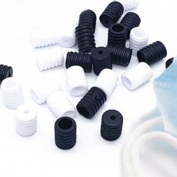 Boucle Réglable Blanc ou Noir x 10 ou 100 pièces