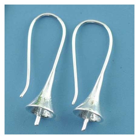 Support Boucle d'oreille pour boule à garnir x 1 Paire