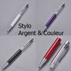 Stylo à décorer de perles tube vide