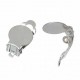 10 Supports Boucles d'oreilles Clips Plateau N°04
