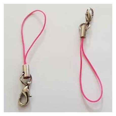 1 Attache portable mousqueton 6.5 cm