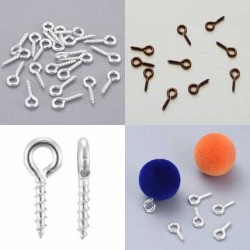 Piton à vis 10 x 4 mm x 10 pièces