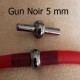 Fermoir pour cordon Pvc Creux 5 mm
