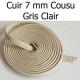 Cuir Plat de 07 mm par 20 cm