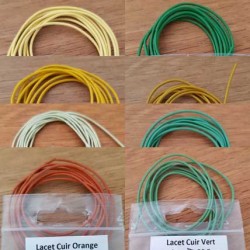 Cuir Rond 1 mm Par 1 Mètre