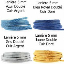 1 mètre Lanière lézard 05 mm