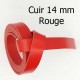 Cuir Brut de 14 mm par 20 cm