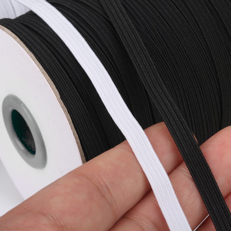 Cordon élastique 3mm - coloris Noir