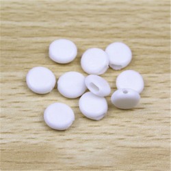 Boucle Réglable Galet Blanc ou noir x 10 ou 100 pièces .