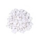 Boucle Réglable Galet Blanc x 10 pièces