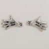 Breloque Main "MADE HAND" N°03 Argent