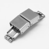 Fermoir clip griffe pour cuir 10 mm de large N°03