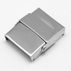 Fermoir clip griffe pour cuir 20 mm de large N°02