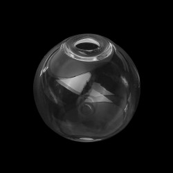 Boule en verre ronde de 18mm à remplir