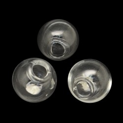Boules en verre ronde de 20mm à remplir