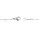 Collier Chaine N°06-00 en acier inoxydable maille forçat de 50 cm