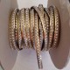 Cuir 06 mm Strass Swarovski par 20 cm