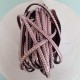 Cuir 06 mm Strass Swarovski par 20 cm