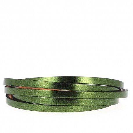 Cuir Miroir Métal de 05 mm par 20 cm