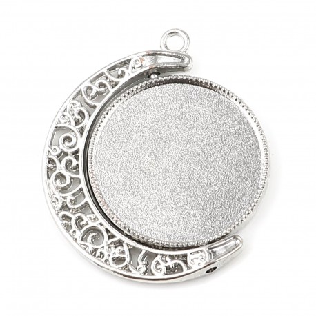 Support cabochon 25 mm rotatif N°01