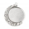 Support cabochon 25 mm rotatif N°01