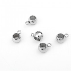 Bélière Acier Inoxydable Du 03 au 04 mm anneau fermé