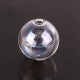 Boule en verre ronde à remplir de 25mm AB Transparent