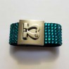 Bracelet Manchette 30 mm fermoir Coeur N°04