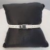 Bracelet cuir 06 mm Chaîne Bille ajustable au poignet