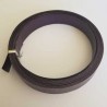 Fil Aluminium plat 20 mm Irisé Aubergine x 5 mètres